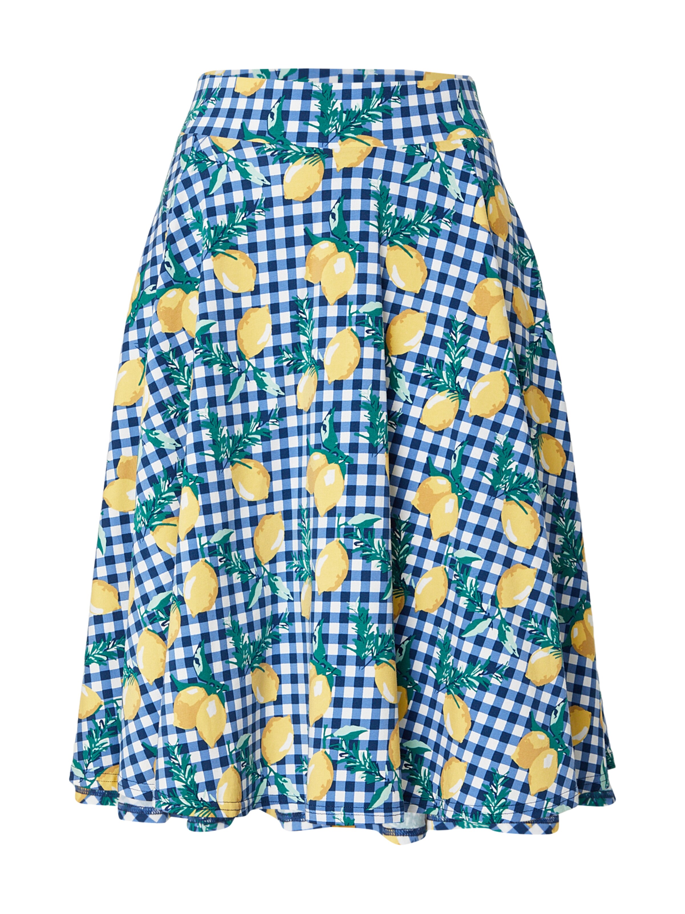 Blutsgeschwister Skirt 'Fullmoon Circle' in Blue: front