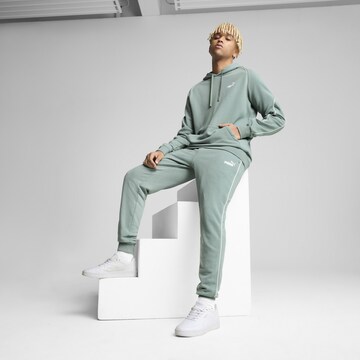 Effilé Pantalon de sport PUMA en vert