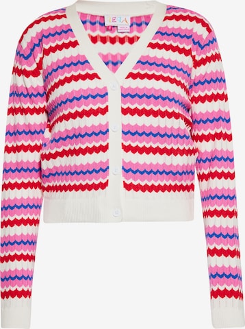 IZIA Knit Cardigan in Mixed colors: front
