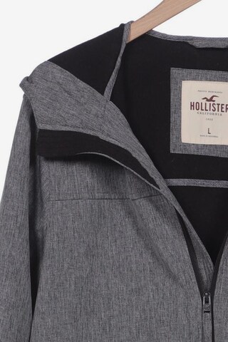 HOLLISTER Jacket & Coat in L in Grey
