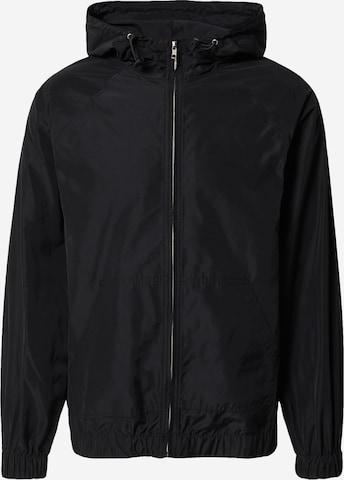 ABOUT YOU x Swalina&Linus Between-Season Jacket 'Arvid' in Black: front