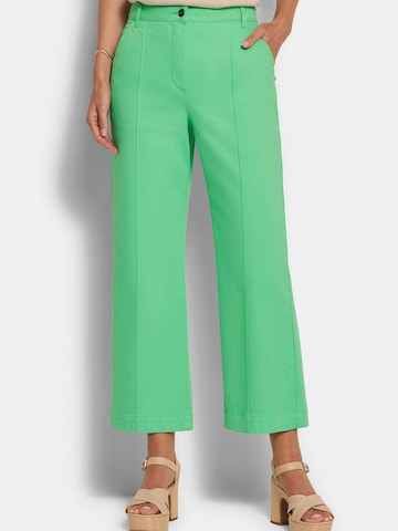 Loosefit Jean 'VERA' Goldner en vert : devant