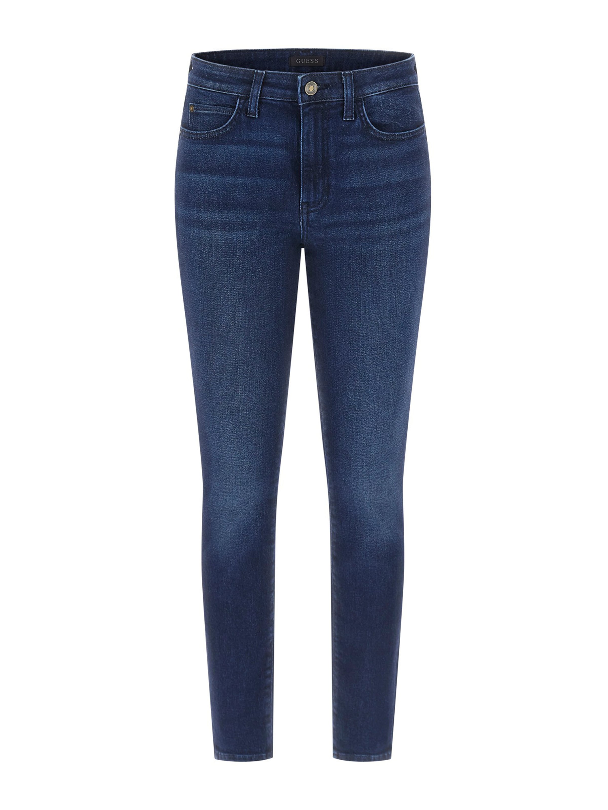 GUESS Kitsas Teksapüksid '1981', värv sinine: eest vaates