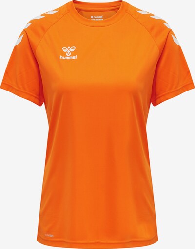 Hummel Functioneel shirt in de kleur Oranje / Wit, Productweergave