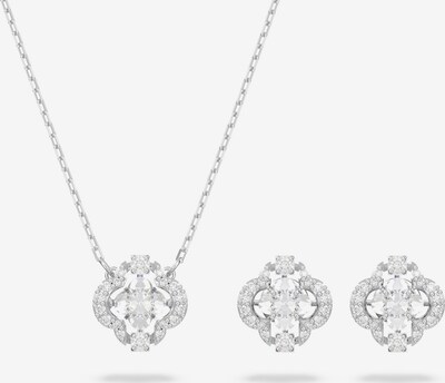 Set di gioielli Swarovski di colore argento / bianco, Visualizzazione prodotti