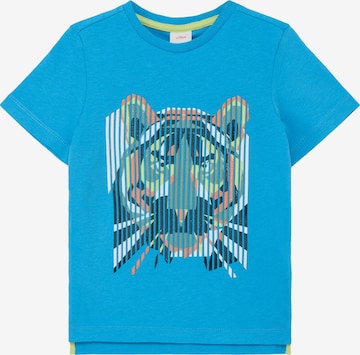 T-Shirt s.Oliver en bleu : devant