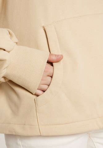 SANIKA - Sweatshirt 'Everyday Fashion' em bege