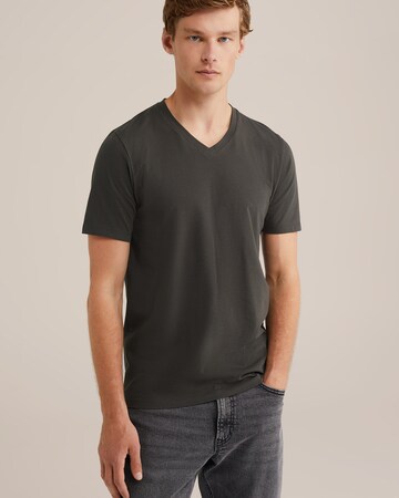 WE Fashion T-shirt i grå: framsida