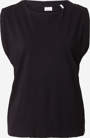 s.Oliver BLACK LABEL Top in Zwart: voorkant