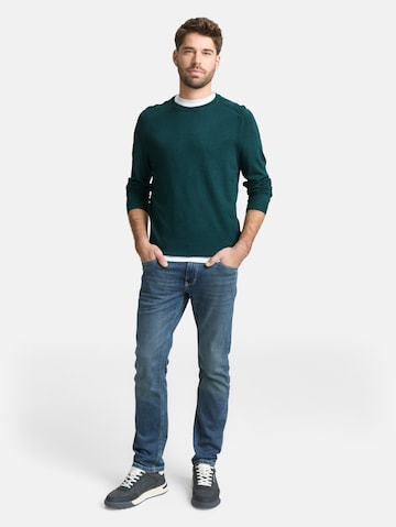 TOM TAILOR Sweater in Green