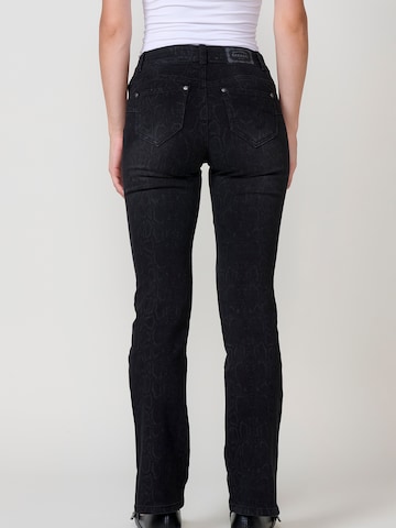 KOROSHI Regular Jeans in Zwart
