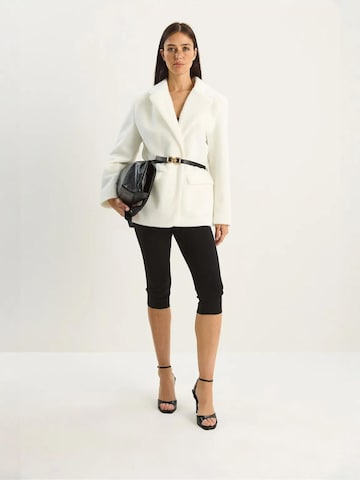 Veste mi-saison 'Jacken' Bianco Lucci en blanc