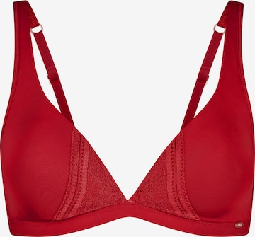 Skiny Bra 'Inspire Lace' in Red: front