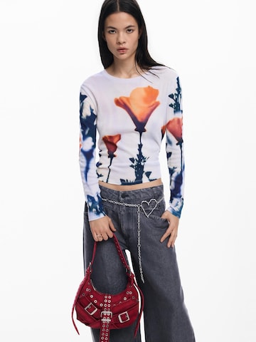 balta Desigual Marškinėliai 'Poppy': priekis