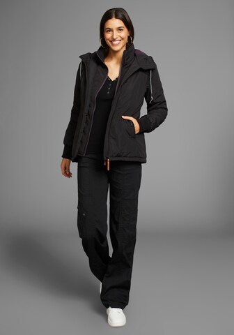 KangaROOS Übergangsjacke in Schwarz