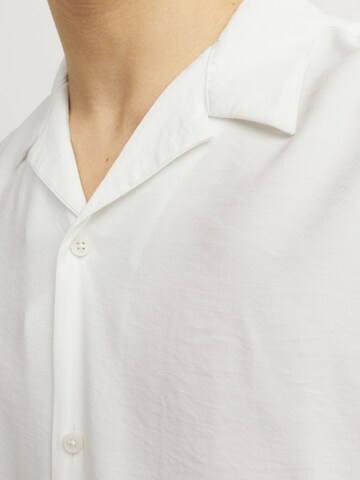 JACK & JONES Regular fit Button Up Shirt in White
