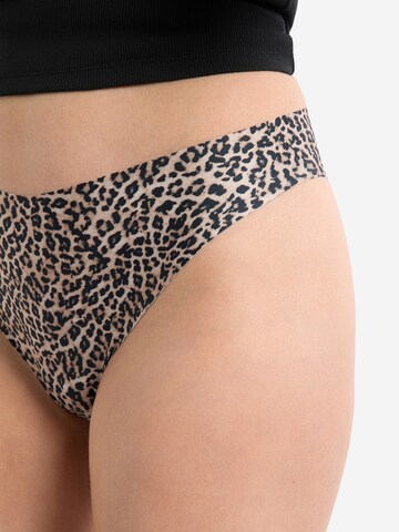 ETAM Thong 'Confort' in Brown