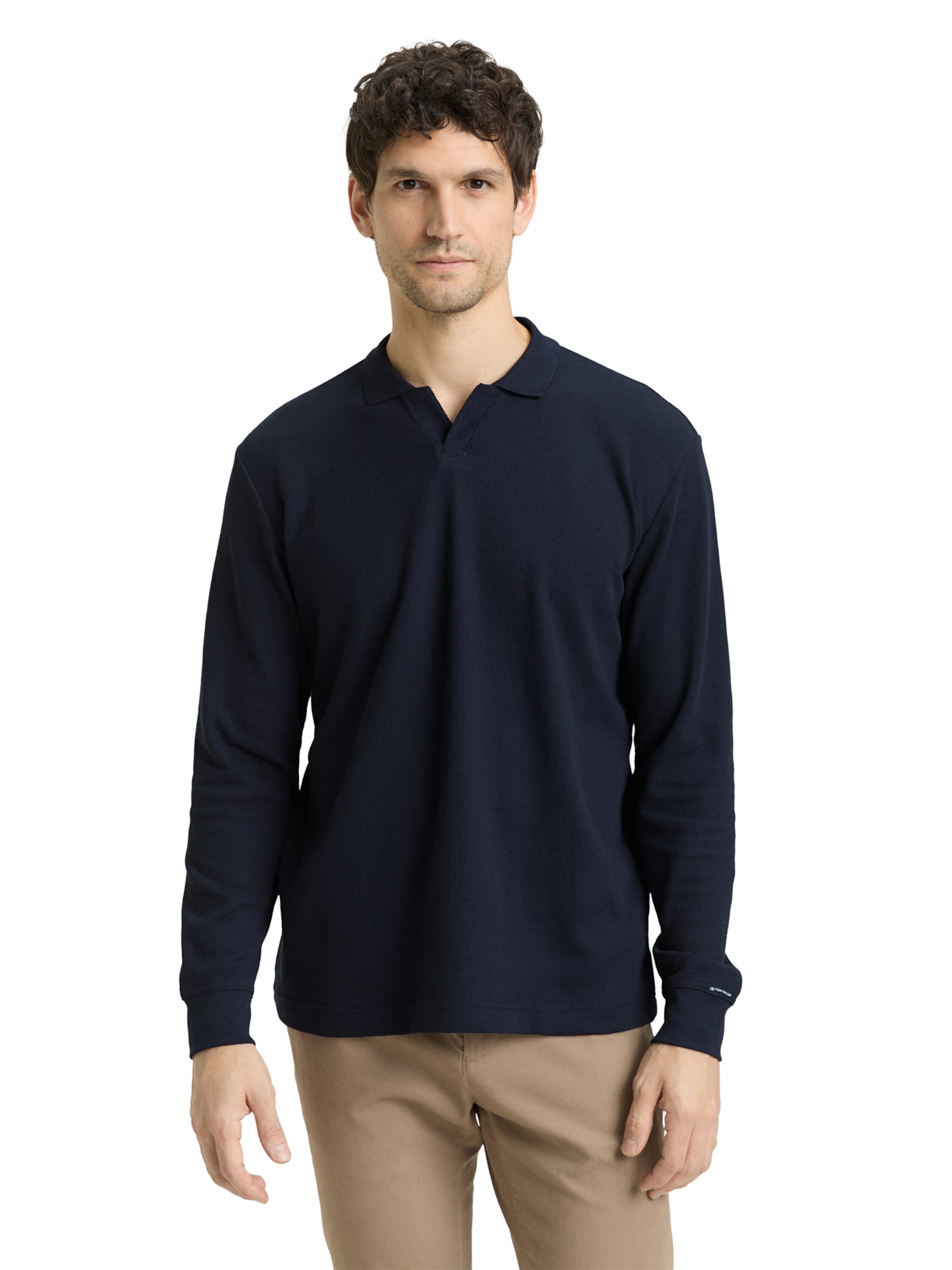 TOM TAILOR Poloshirt in Blau: Vorderseite