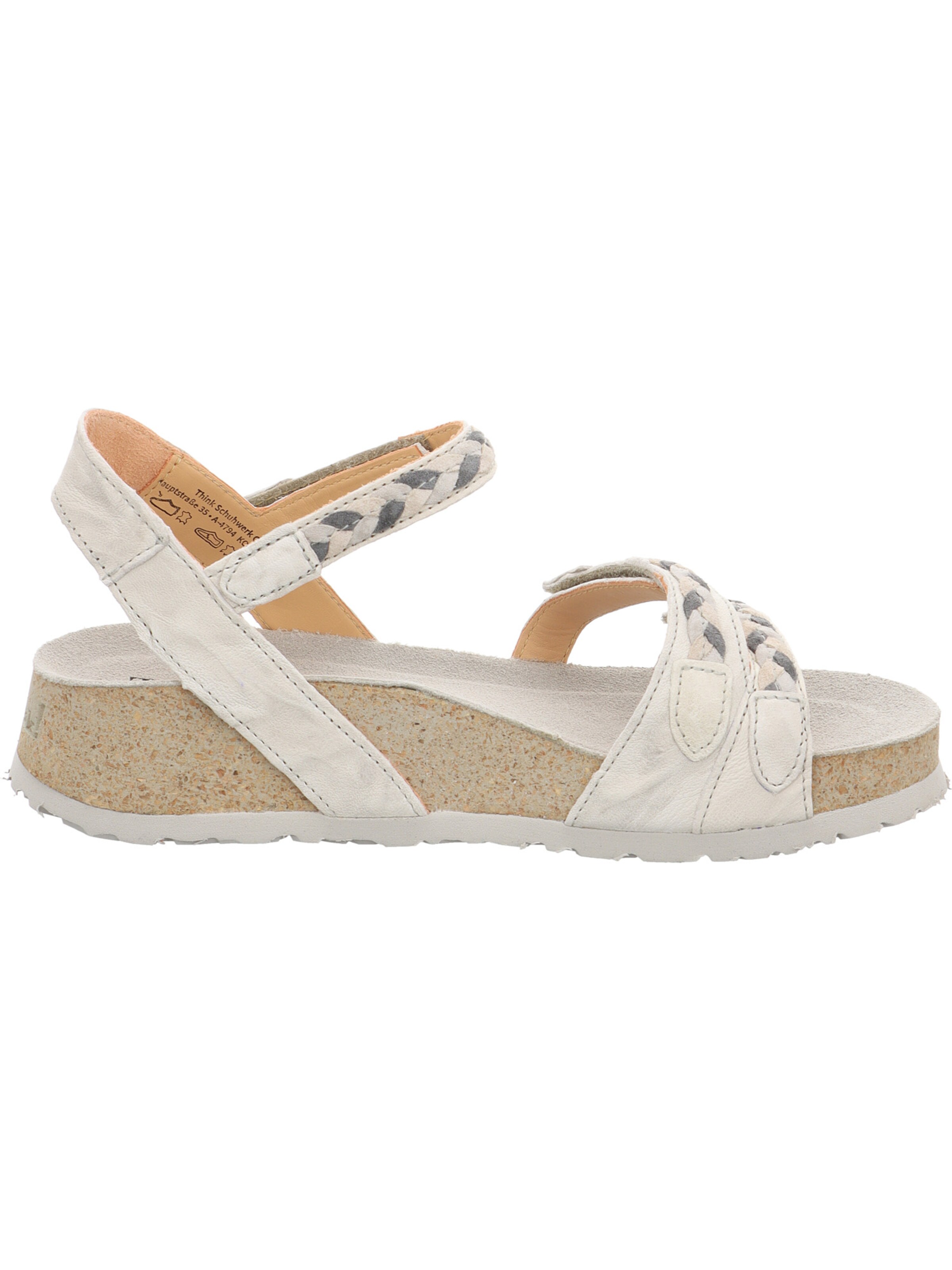 THINK! Strap Sandals 'Koak' in Beige