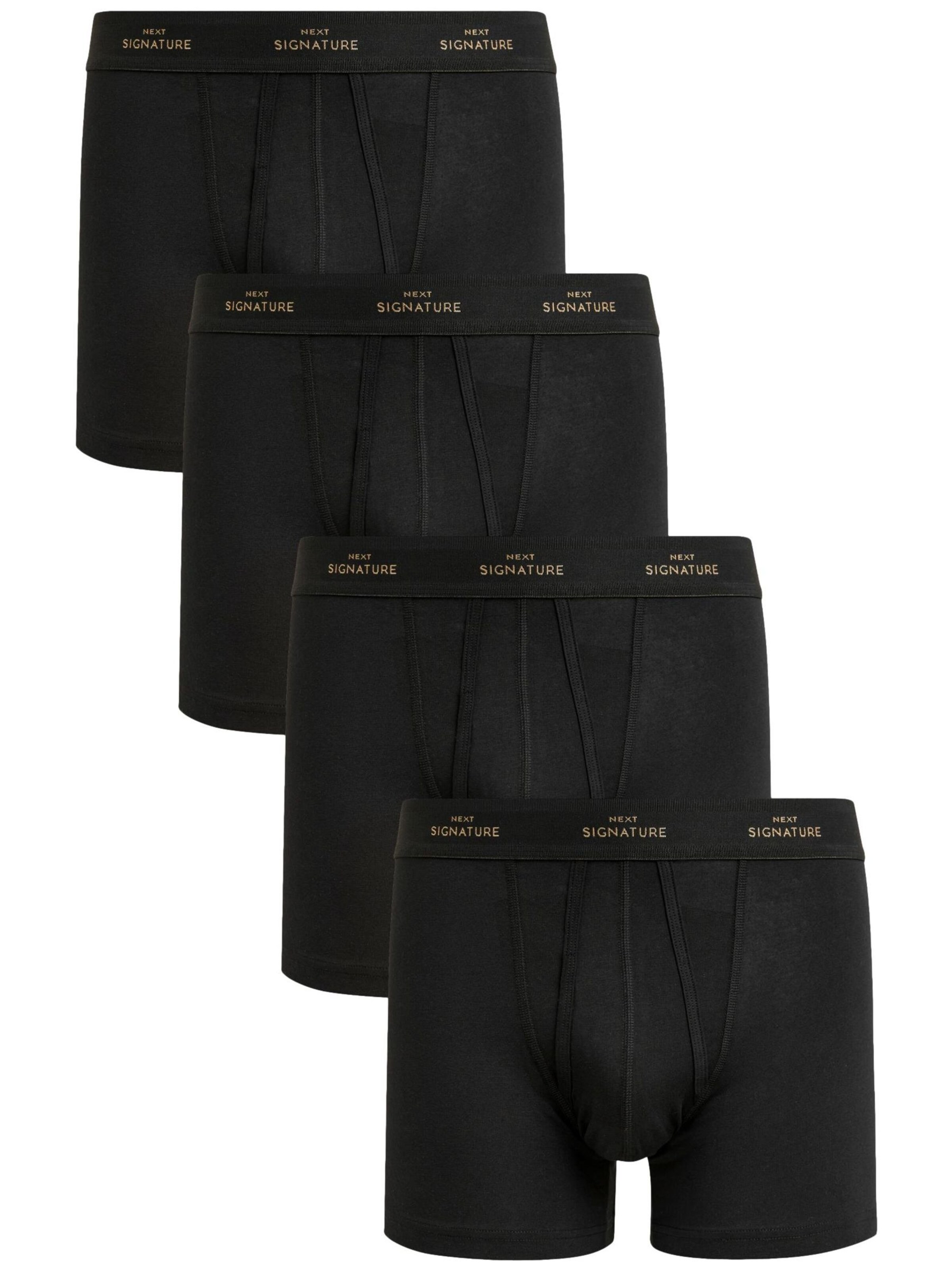 melns Next Bokseršorti: no priekšpuses