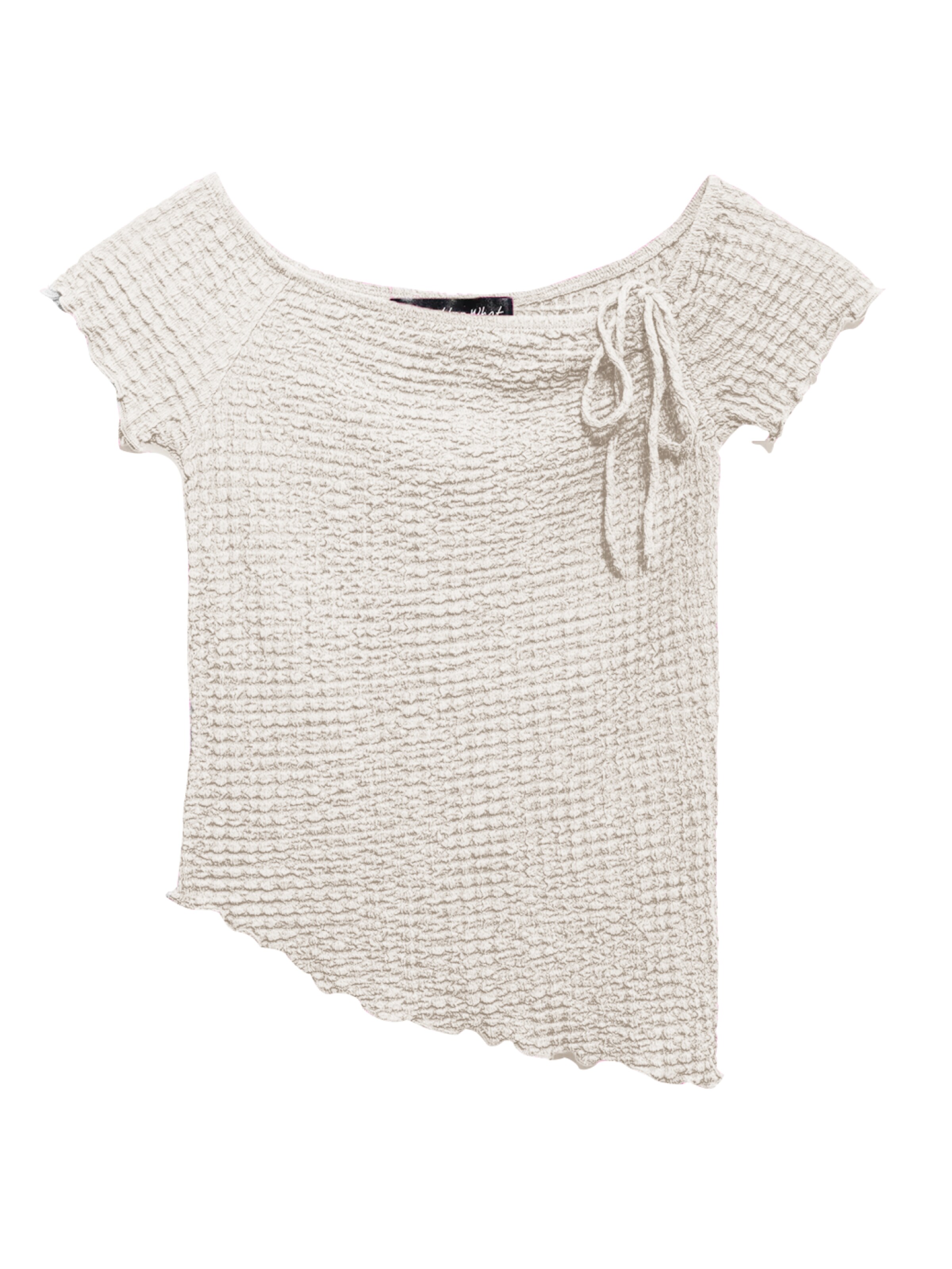 No Matter What Shirt in Beige: voorkant
