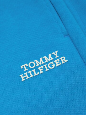 TOMMY HILFIGER Tapered Broek in Blauw