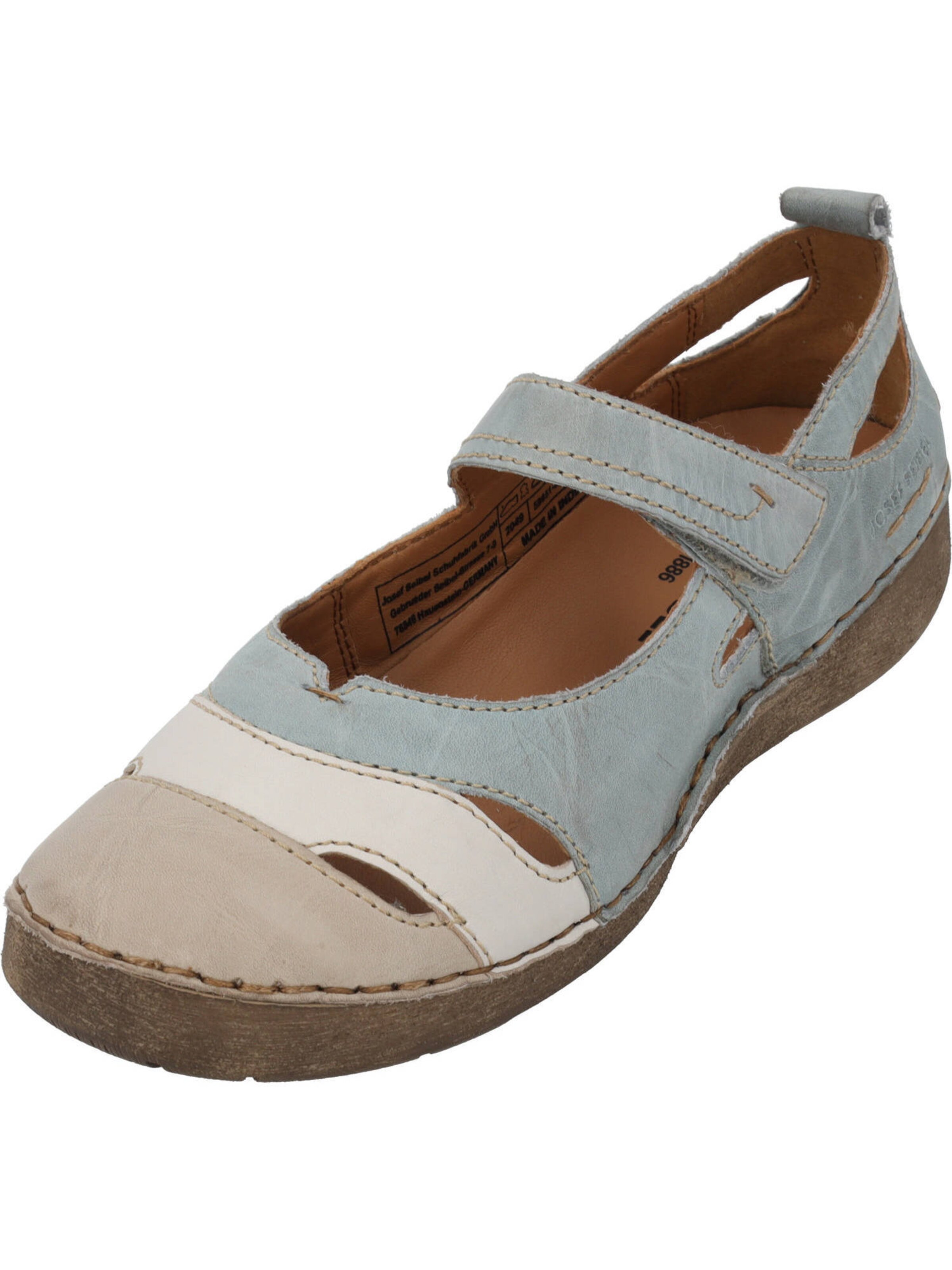 Ballerines à lanières 'FERGEY' JOSEF SEIBEL en bleu