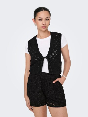 ONLY Strikvest 'ONLChili' i sort: forside