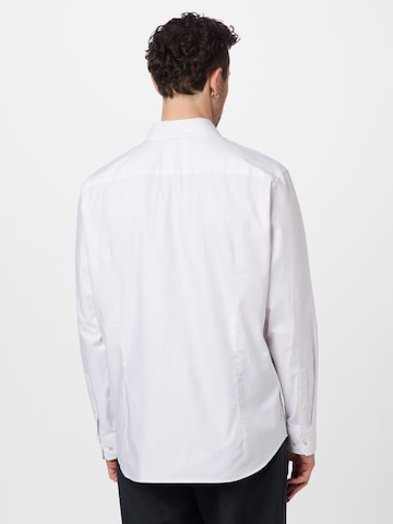 JOOP! - Ajuste estrecho Camisa 'Pai' en blanco