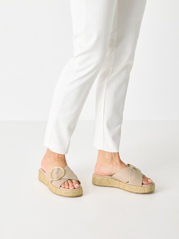 Mule Tamaris en beige