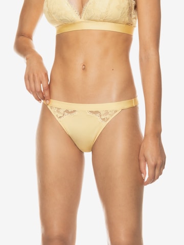 Mey Panty 'Poetry Vogue' in Yellow: front