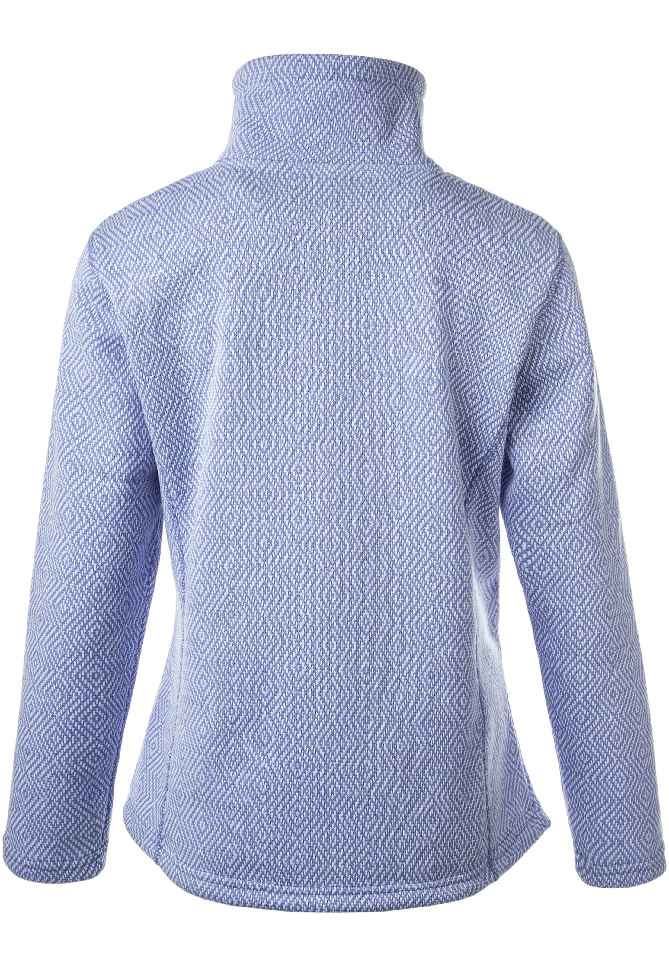 Weather Report Functionele fleece jas 'FREIDA' in Lila