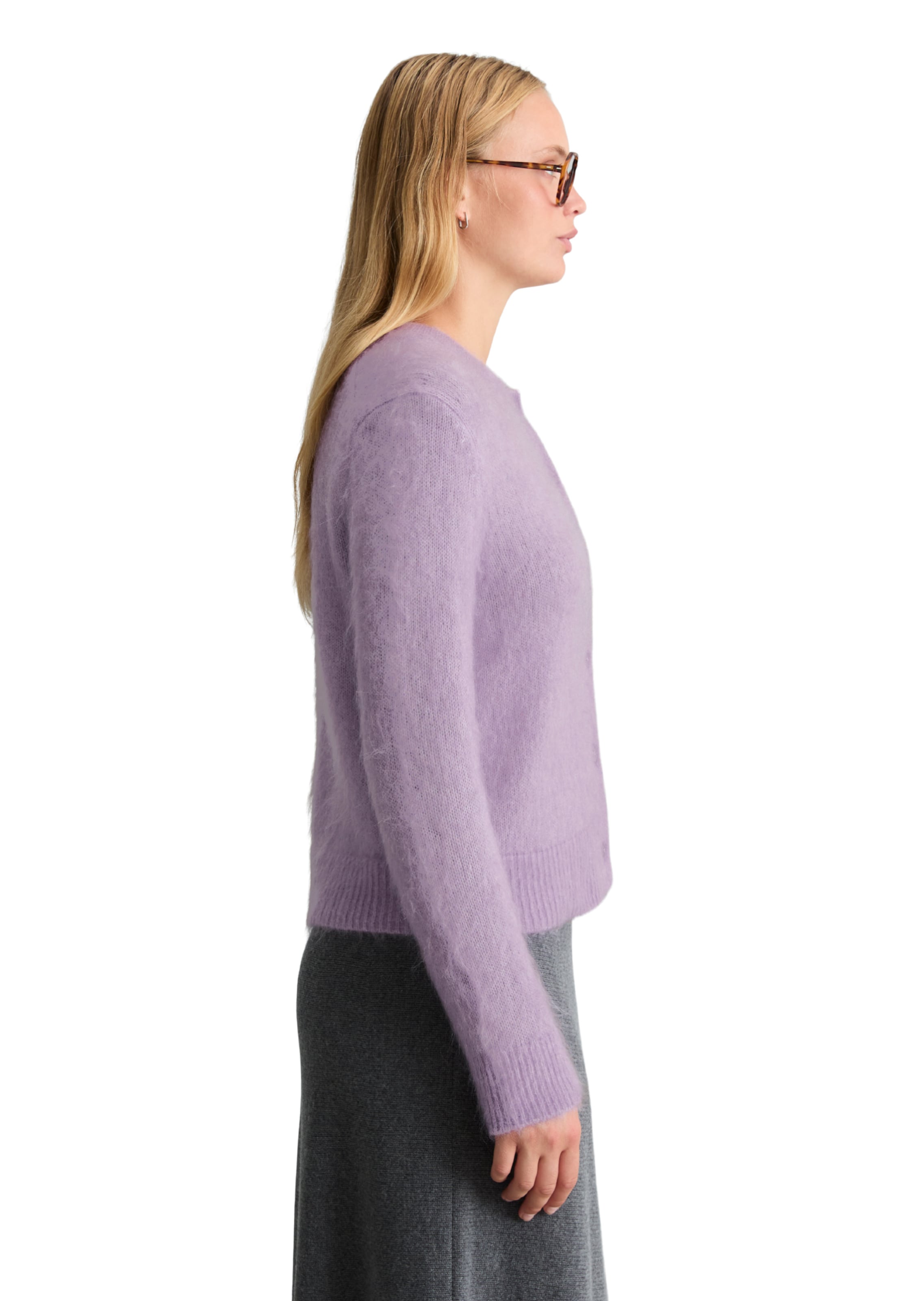 Marc O'Polo DENIM Strickjacke in Lila: Seite