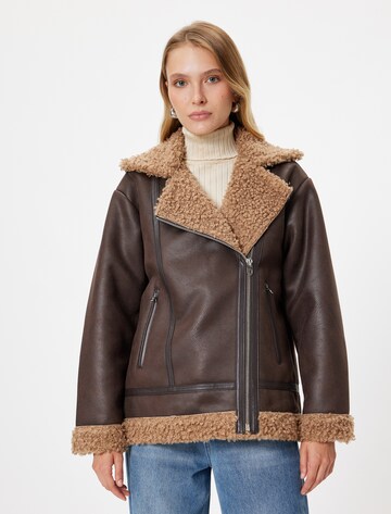 Koton Between-season jacket in Brown
