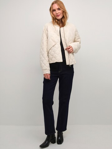 CULTURE Jacke 'Angelika' in Beige