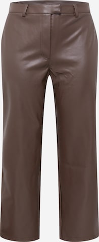 Cotton On Curve - Pantalón 'Arlow' en marrón: frente