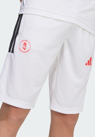 ADIDAS PERFORMANCE Regular Sportbroek 'Lamine Yamal' in Wit