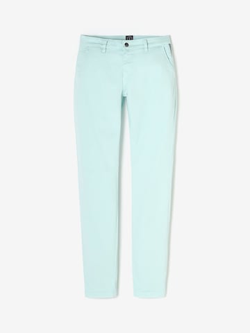 Le Temps Des Cerises Chino 'Cesar' in Blauw: voorkant