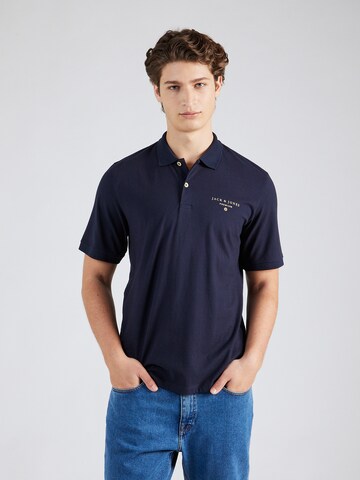 T-Shirt 'MASON' JACK & JONES en bleu : devant