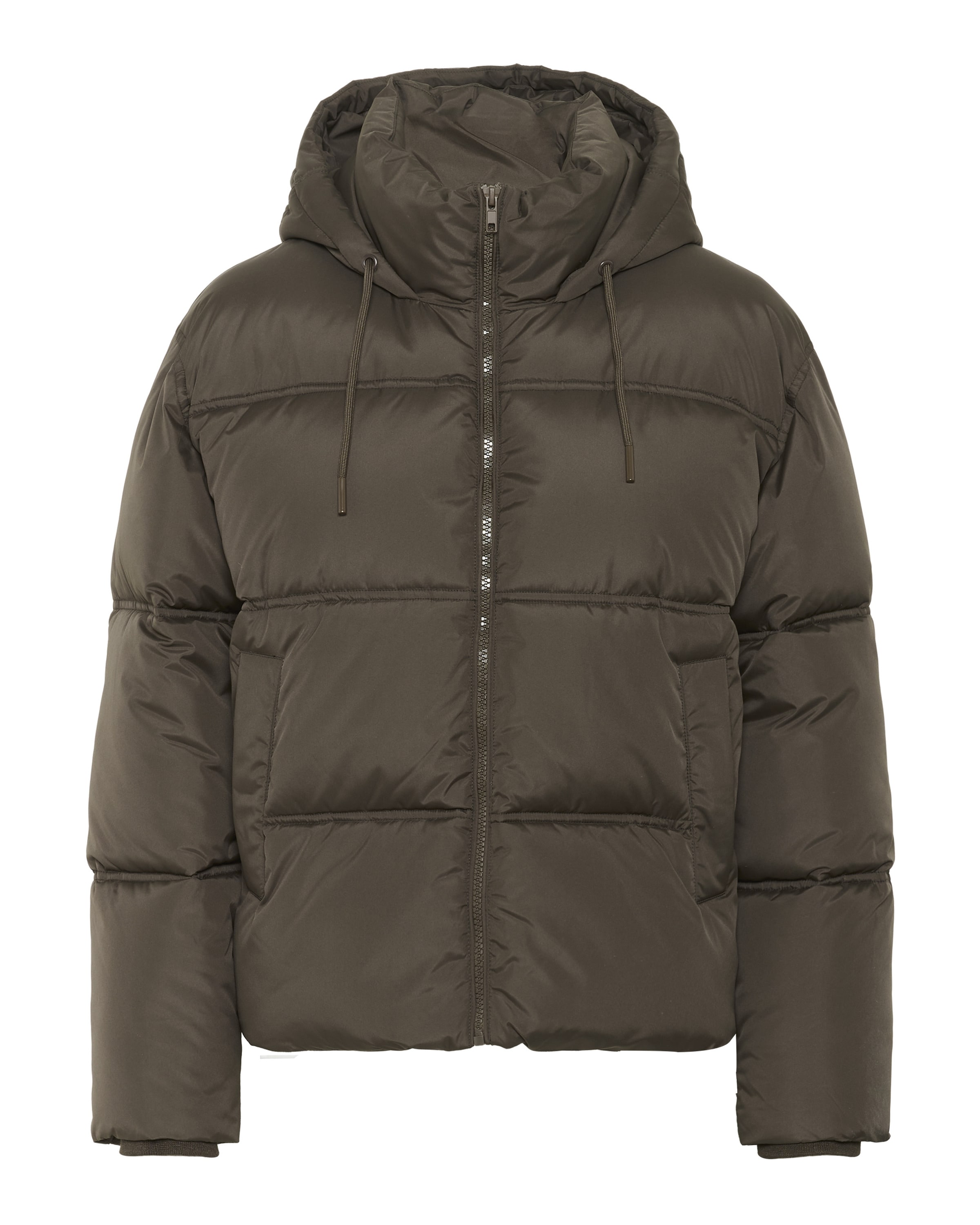 SAINT TROPEZ Winter jacket 'SZFey' in Brown: front