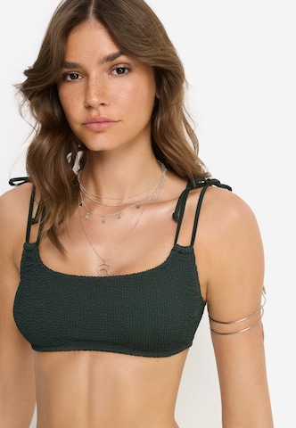 LSCN by LASCANA Μπουστάκι Τοπ μπικίνι σε πράσινο