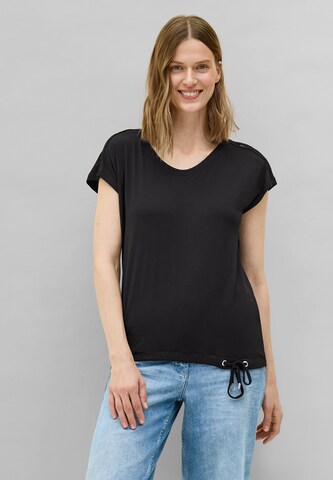 CECIL Shirt in Black: front