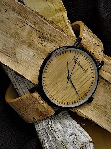 Holzwerk - Reloj analógico 'KLAARST' en beige