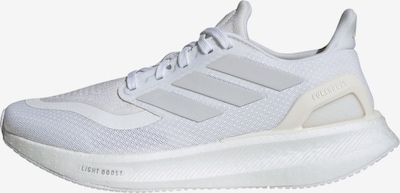 Bėgimo batai 'Pureboost 5' iš ADIDAS PERFORMANCE, spalva – šviesiai pilka / balta, Prekių apžvalga