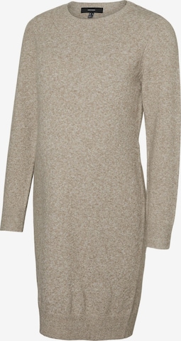 Abito in maglia 'VMMDoffy' di Vero Moda Maternity in marrone: frontale