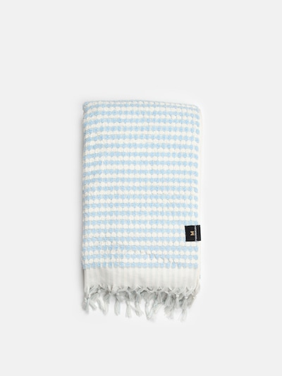 MARSIKOH Strandtuch 'PomPom' in hellblau, Produktansicht