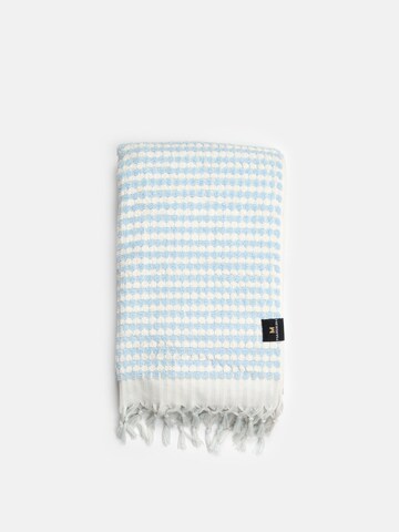 MARSIKOH Beach Towel 'PomPom' in Blue: front