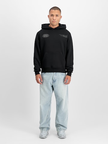 Sweat-shirt ALPHA INDUSTRIES en noir