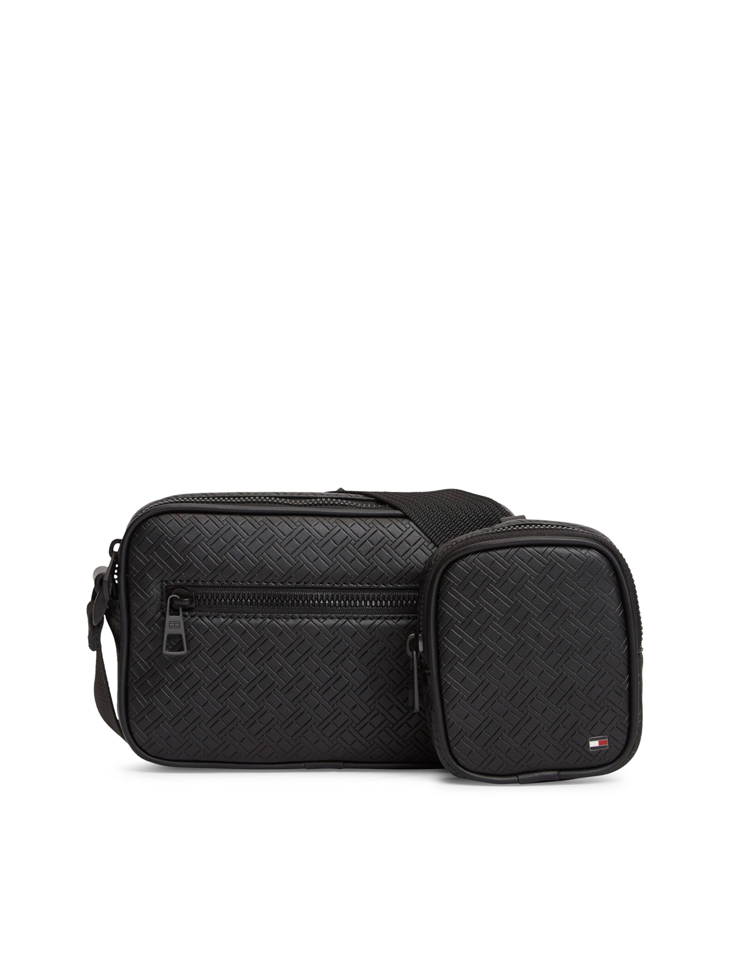 TOMMY HILFIGER Válltáska - fekete: elől