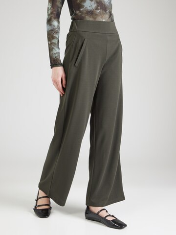 Wide leg Pantaloni 'JDYLOUISVILLE CATIA' di JDY in verde: frontale